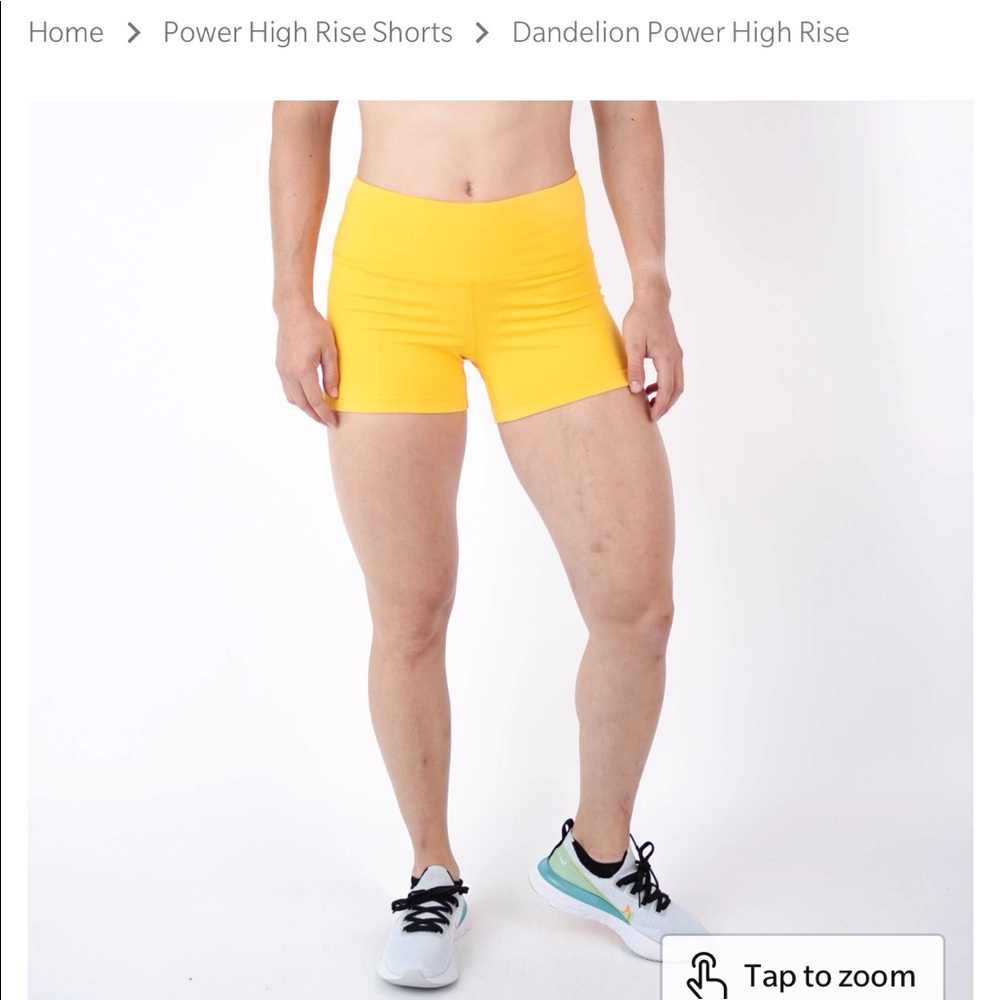 Fleo Dandelion Power High Rise Shorts